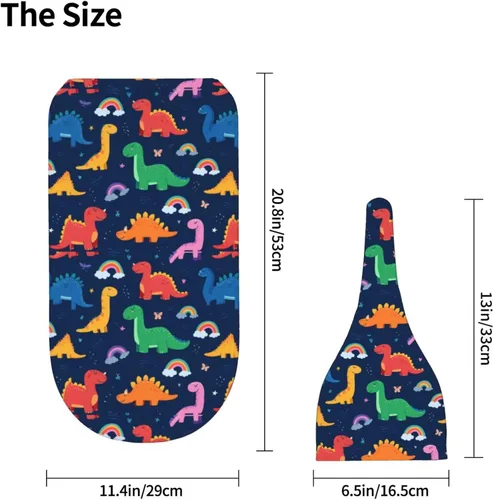 Miniatura 5 de Lindo patrón de dibujos animados de dinosaurios para recién nacido, manta para envolver con gorro, suave saco de dormir para bebé, elástico