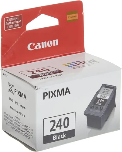 Miniatura 2 de Canon Cartucho de tinta negra PG-240 y PG-240 XL Black Ink Catridge compatible con impresoras MG2120, MG3120, MG4120, MX512, MX432, MX372, MX522