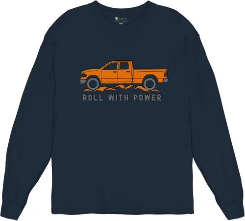Miniatura 114 de Tee Hunt Camisetas gráficas y camisetas sin mangas para hombre Roll with Power Pickup Truck