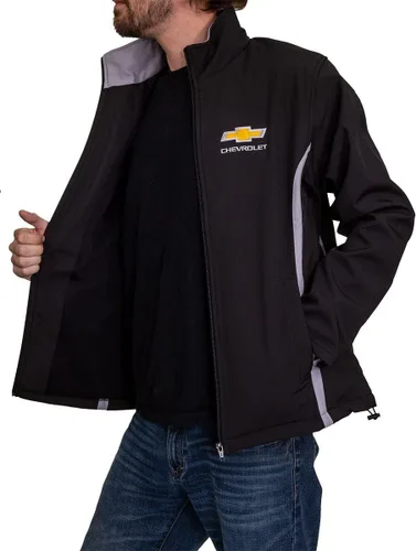 Miniatura 11 de GM Bonded - Chaqueta de poliéster para todas las estaciones, Chevrolet, Corvette, Camaro, Silverado, unisex para hombres y mujeres