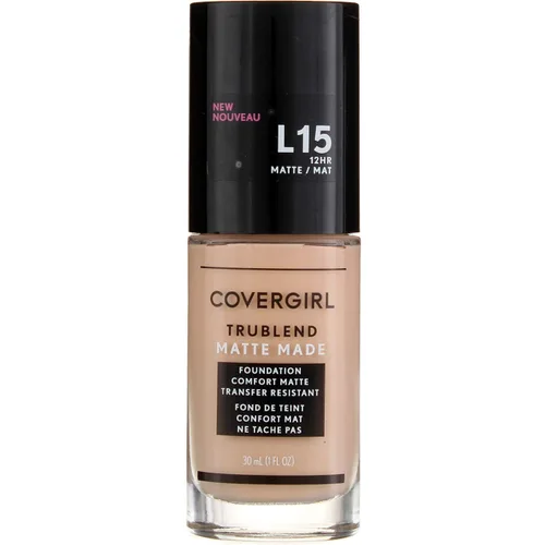 Miniatura 59 de COVERGIRL TruBlend Base Líquida Mate Made, Porcelana Clara, 1 Fl Oz FERIA DE PORCELANA