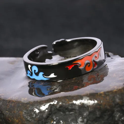 Miniatura 4 de LANMENSY Demon Slayer Anillos de anime Joyería original de plata de ley 925 "All24 estilos" nuevo Tamaño ajustable Kimetsu No Yaiba Cosplay Moda