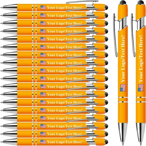 Miniatura 42 de Bolígrafos personalizados con lápiz capacitivo, bolígrafos personalizados impresos con tu logotipo o mensaje, ideales para regalos, promociones