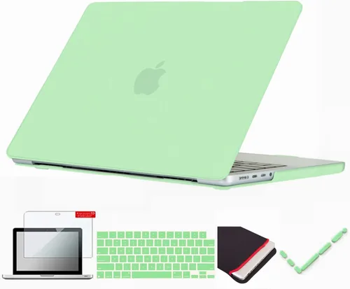 Miniatura 76 de Se7enline Funda rígida compatible con MacBook Pro 2021-2025 de 14 pulgadas para A3434 A2442 A2779 A2918 A2992 A3112 A3401 M5 M4 M3 M2 M1 y teclado