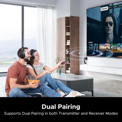 Miniatura 6 de UGREEN Receptor transmisor Bluetooth 5.4, dos pares de adaptador auxiliar de audio de 0.138 in con micrófono integrado para llamadas manos libres