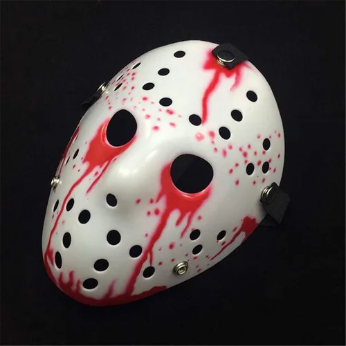 Miniatura 3 de Leprato Máscara de Halloween Retro Espesar Máscara de Hockey de Horror Máscara de Halloween Máscara de Paty Cosplay Máscara de Disfraz