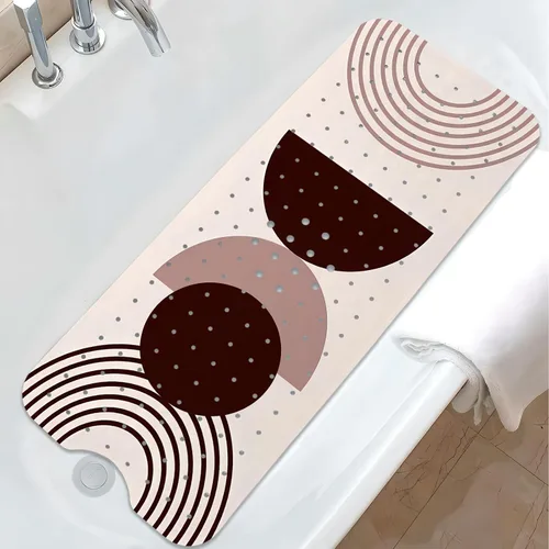 Miniatura 9 de Tapete de baño de sirena antideslizante, bonito tapete de baño de goma para bañera, tapete de baño para niños y niñas pequeñas, tapete de ducha