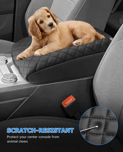 Miniatura 6 de INTGET Funda para consola central Volkswagen/VW Atlas 2025 2024, funda de cojín para reposabrazos, cubierta de consola central, protector de tapa