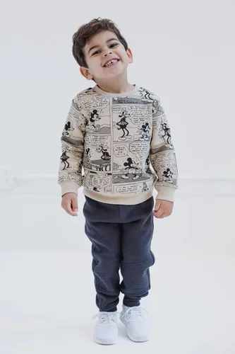 Miniatura 6 de Disney Conjunto de sudadera y pantalones de forro polar de Navidad para recién nacidos a niños grandes (recién nacido - 10-12)