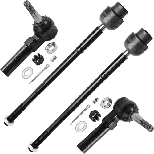 Miniatura 91 de Detroit Axle - 4 barras de acoplamiento delanteras para Kia Forte Koup 14-17, 14-18 Forte Forte5, 4 extremos de barra de acoplamiento exteriores e
