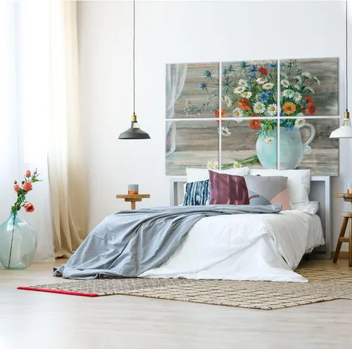 Miniatura 4 de JBER Paneles acústicos artísticos decorativos, paquete de 6 paneles acústicos artísticos para decoración de pared con autoadhesivo, adecuados