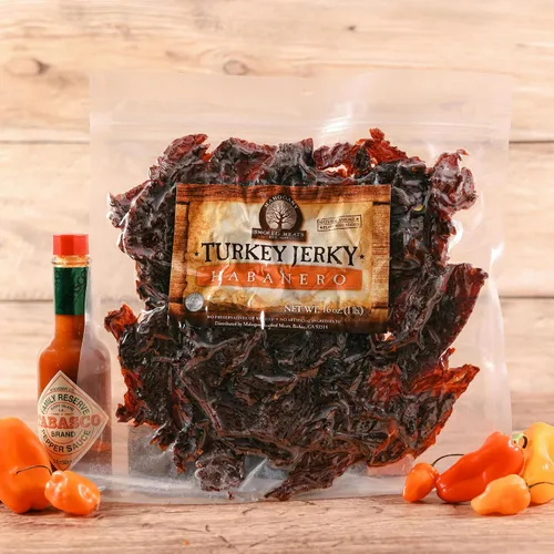 Miniatura 2 de Mahogany Smoked Meats: Cecina de pavo Habanero - 16oz