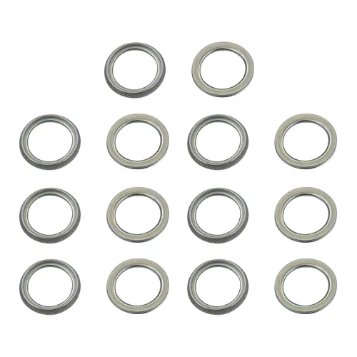 Miniatura 7 de 201525-4167A 14x Arandelas aplastables de tapón de llenado y drenaje diferencial delantero y trasero - Compatible con Toyota 4Runner Tacoma FJ