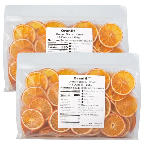 Miniatura 7 de Oranfit Rebanadas de naranja seca 3oz/85g (23 a 37 rebanadas)