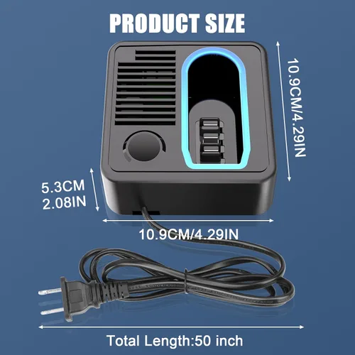 Miniatura 5 de JYJZPB 18V-22V Cargador de batería rápido para Hoover Linx Batería BH50000 BH50010 Aspiradora de batería Hoover Linx BH50000 BH50010 BH50015
