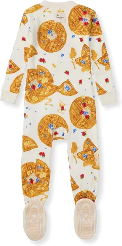 Miniatura 185 de Burt's Bees Baby - Pijama de una pieza para bebé, mameluco para dormir y jugar, algodón 100% orgánico, cremallera frontal