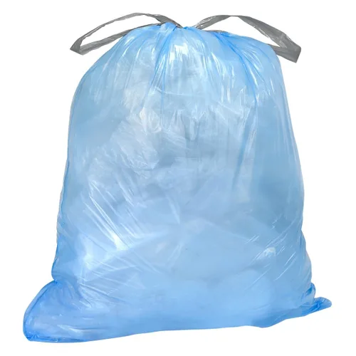 Miniatura 6 de Plasticplace Bolsas de basura de ajuste personalizado, compatibles con simplehuman Code K (100 unidades) con cordón azul tintado de 10 galones / 38