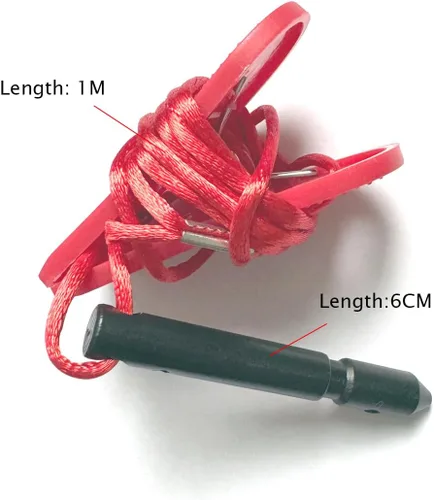 Miniatura 2 de Llave de seguridad para cinta de correr, repuesto para modelos TreadClimber TC3000 TC5000