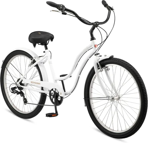 Miniatura 20 de Schwinn Mikko Adult Beach Cruiser Bike Azul marino