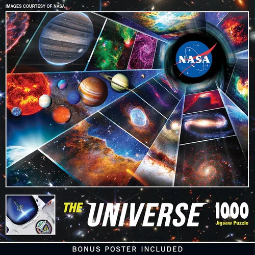 MasterPieces Rompecabezas de 1000 piezas de la NASA - El Universo