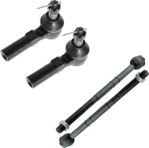 Miniatura 47 de TRQ Juego de barras de acoplamiento delanteras interiores y exteriores de 4 piezas compatible con Jeep Cherokee 1991-2001 y Comanche 91-92