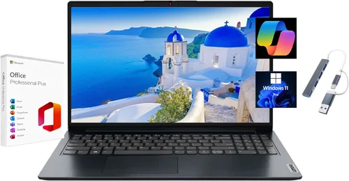 Miniatura 15 de Lenovo IdeaPad 3i Chromebook, pantalla FHD de 15.6", Intel Celeron N4500, 8 GB de RAM, 64 GB eMMC, 1920 x 1080 px, cámara de 720p, Chrome OS, azul