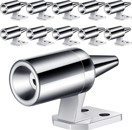 Miniatura 8 de Frienda 10 silbatos de ciervo para vehículos, automóvil, cuerno de ciervo evita colisiones, vehículos activados por viento, ultrasónico, Negro