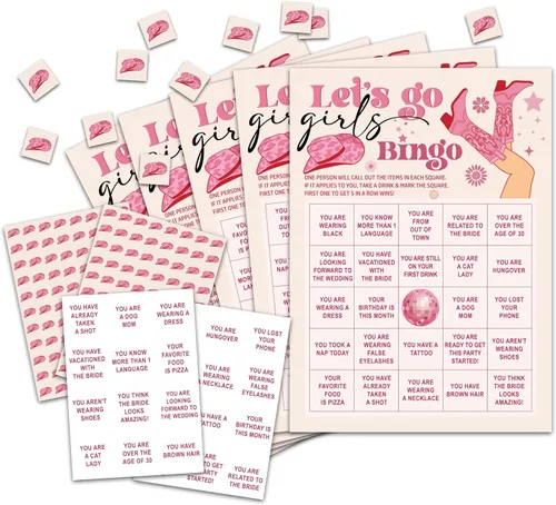 Miniatura 9 de Lemon Bingo - Juego de despedida de soltera y baby shower para 24 jugadores Limón