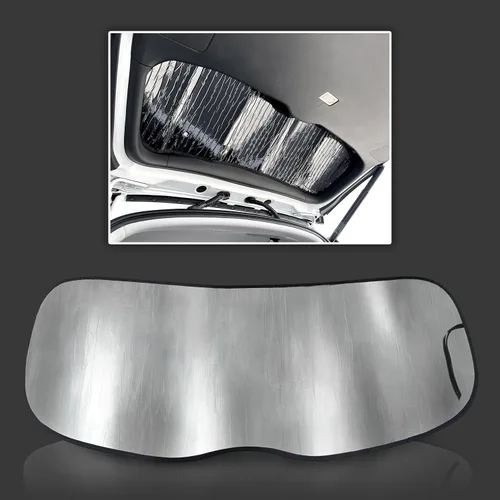 Miniatura 11 de GalaxyAutoShield - Parasol de ajuste personalizado para Nissan Pathfinder 2022, 2023, 2024, 2025, 2026, 2026, 2022, 2026, accesorios de privacidad