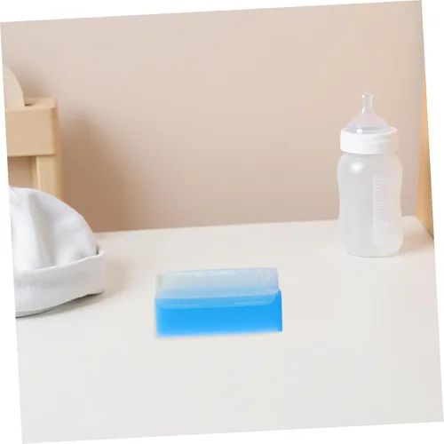 Miniatura 7 de Juego de 2 cepillos sensoriales para recién nacidos, cepillos de esponja de baño suaves para baby shower, entrenamiento sensorial para masaje suave