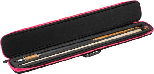 Casemaster Parallax - Estuche para taco de billar/billar 600D Oxford de poliéster pesado e interior acolchado, capacidad para 1 taco completo de 2