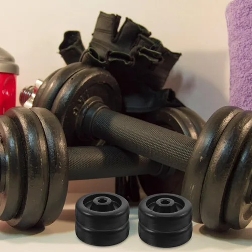 Miniatura 4 de Ruedas de rodillo universales para equipo de fitness, accesorio de rodillo de gimnasio de 2.16 pulgadas para una movilidad suave y almacenamiento