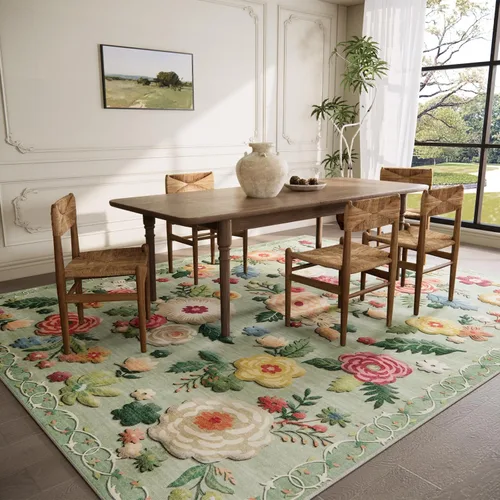 Miniatura 60 de Alfombra de pasillo lavable antideslizante: alfombra de cocina de 2 x 6 pies, resistente a las manchas, con parte trasera de goma, alfombra suave