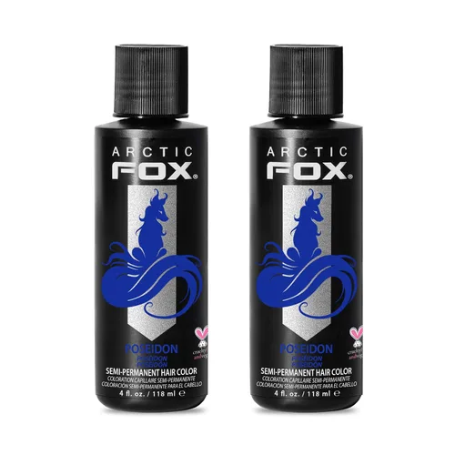 Miniatura 40 de ARCTIC FOX - Tinte de color semipermanente para cabello vegano y libre de crueldad, color amarillo intenso (4 onzas líquidas, Cosmic Sunshine)