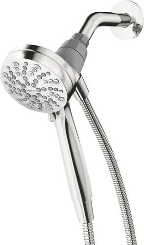 Miniatura 19 de Moen Engage Magnetix Níquel cepillado resistente a manchas de 3.5 pulgadas, cabezal de ducha de mano desmontable de seis funciones con sistema