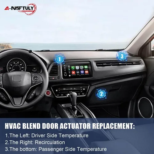 Miniatura 7 de Actuador de puerta de mezcla HVAC de reemplazo para Chrysler 200 2012-2014/Sebring, Dodge Avenger/Journey/Caliber, Jeep Wrangler/Patriot/Compass Ram