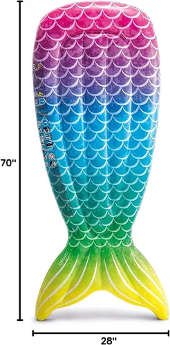 Miniatura 7 de Intex 58788EP Flotador de piscina con cola de sirena, 70 x 28 x 7 pulgadas