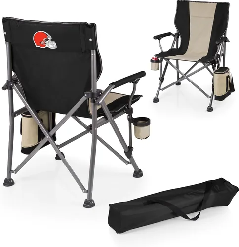 Miniatura 27 de Picnic TIME NFL Unisex-Adult NFL Outlander Folding Camping Chair with Cooler, Heavy Duty Beach Chair