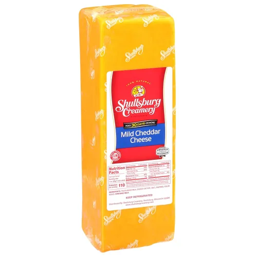 Miniatura 4 de Shullsburg Creamery - Queso Cheddar suave - Pan de 5 libras