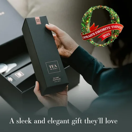 Miniatura 2 de iLOLA Juego de caja esencial de disco de té Cosas favoritas de Oprah 2022 Termos, infusor, desayuno inglés y té probiótico de hojas sueltas