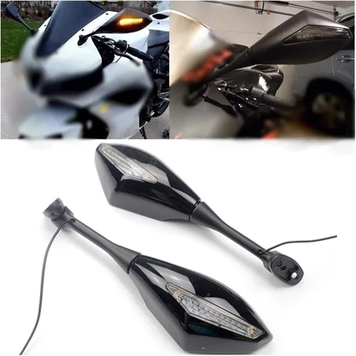 Miniatura 6 de Espejos laterales para motocicleta, retrovisores, retrovisores, espejos laterales para Honda CBR 600 RR 2003-2014 2013 2012 2011 2010 CBR1000RR 2004