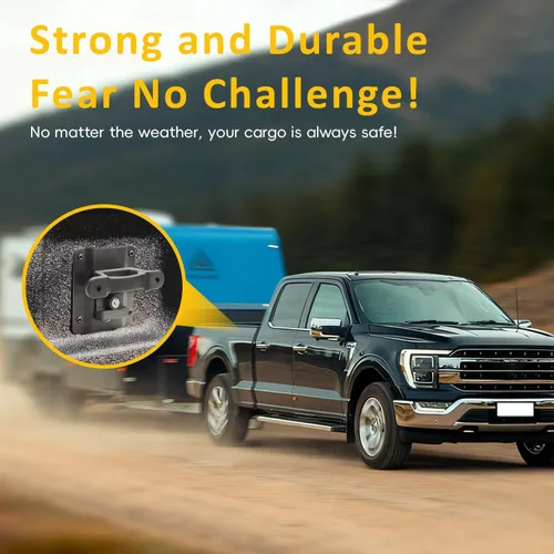 Miniatura 3 de auovo Anclajes de Amarre Compatibles con Ford F150 F250 F350 2015-2025 2026 Anclajes de Amarre para Caja de Camioneta con Placas de Soportes Grapas