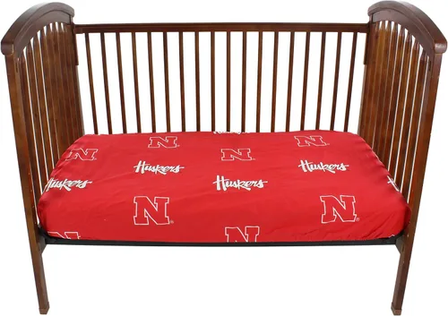 Miniatura 2 de Nebraska Cornhuskers - Sábana bajera ajustable para cuna