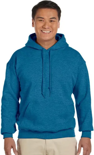 Miniatura 40 de Gildan - Sudadera con capucha para hombre, mezcla pesada, cordón de ajuste, Rosa de seguridad