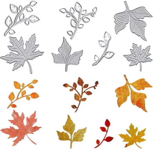 Miniatura 6 de Troqueles de corte de metal de Acción de Gracias para hacer tarjetas, otoño, dar gracias, palabras, frutas, fondo, plantilla, herramienta para Dar