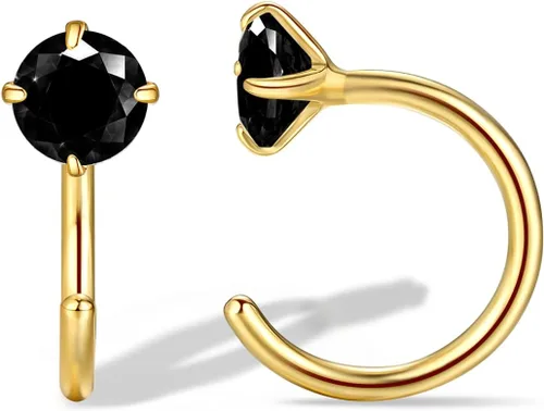 Aretes pequeños de plata de ley 925 para mujer