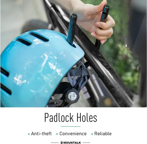 Miniatura 5 de MOUNTALK Cascos de bicicleta para adultos, hombres y mujeres, casco de bicicleta para hombres/mujeres con luz magnética, casco para jóvenes