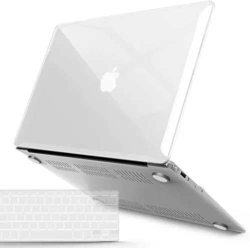Miniatura 23 de IBENZER - Funda para MacBook Air de 13 pulgadas A1466 A1369, funda de carcasa dura con cubierta de teclado para Apple Mac Air 13 versión antigua