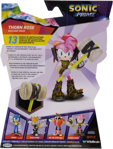 Miniatura 8 de Sonic Prime - Figura de acción de Thorn Rose de 5 pulgadas