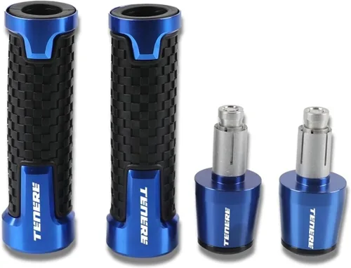 Motocicleta de 0.866 in para Y&AMAHA XTZ750 XTZ 750 Super TENERE 1989-1994 1995 1996 Accesorios de motocicleta Empuñaduras Manillar Bar Tapones de